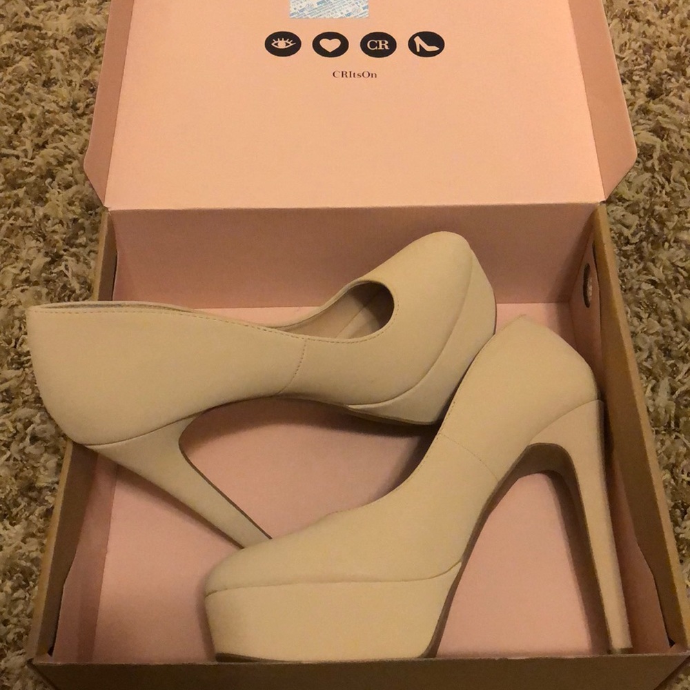 Nude Matte Heels